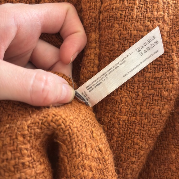 Urban Outfitters Orange and Pink Throw Blanket - Picture 3 of 4